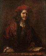 An Evangelist Writing (mk33) Rembrandt